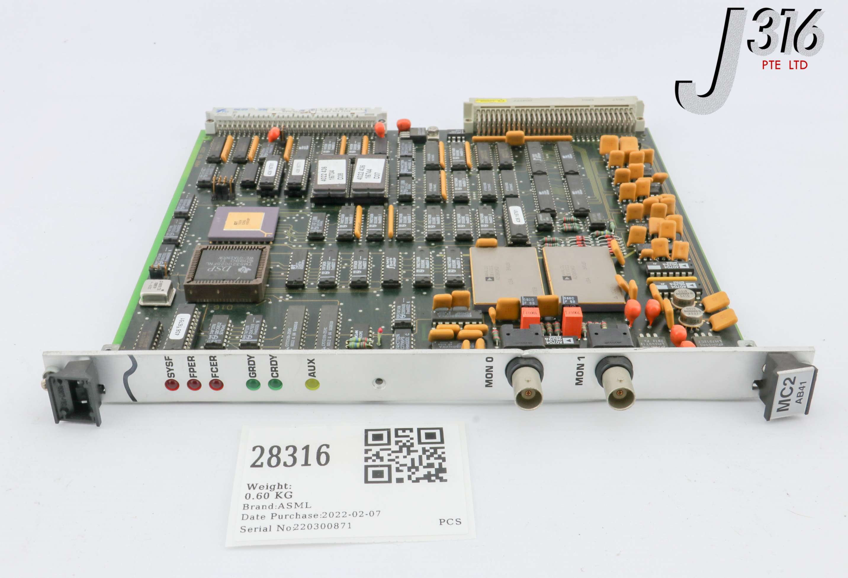 28316 ASML PCB, MC2 AB41 4022.436.2693 | eBay